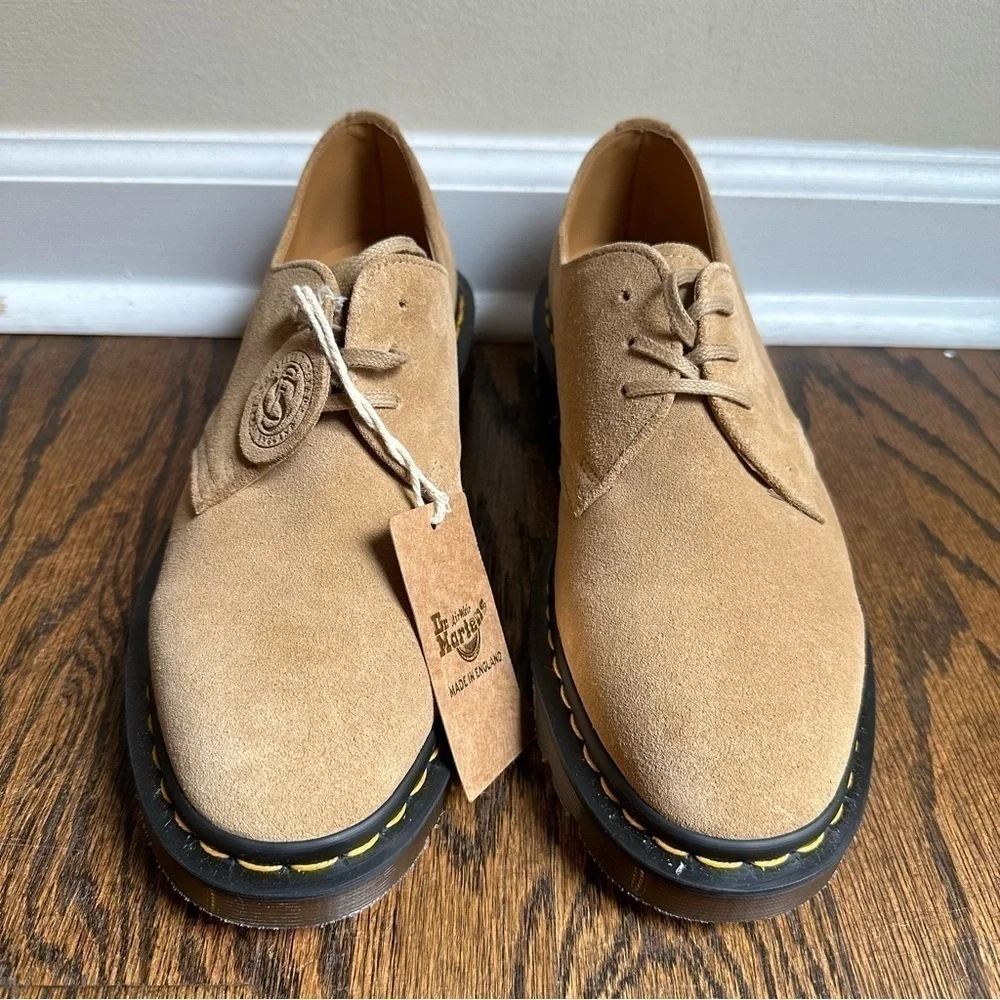NWT Dr Martens 1461 MADE IN ENGLAND SUEDE OXFORD SHOES